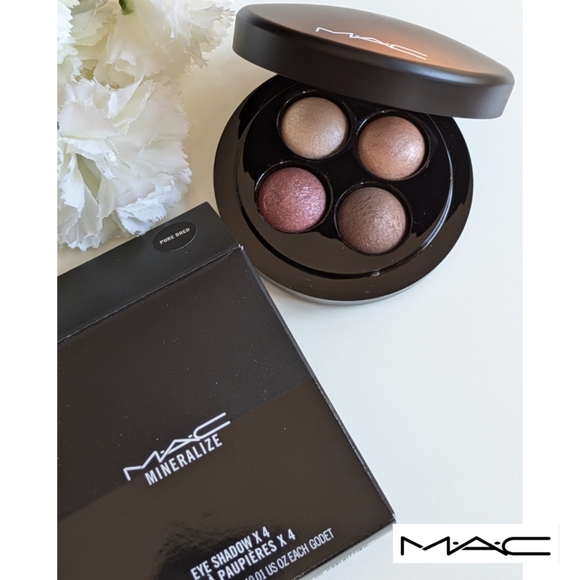 NEW MAC Pure Bred Mineralize Eye Shadow Quad-Shimmering Neutrals RARE to find - Picture 10 of 16